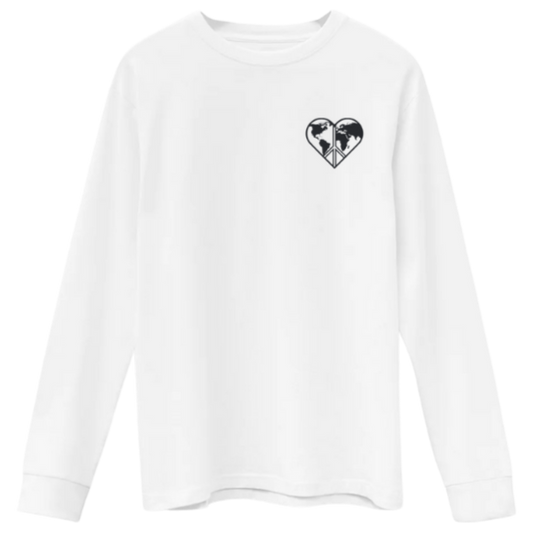 GRATITUDE LONG SLEEVE WHITE